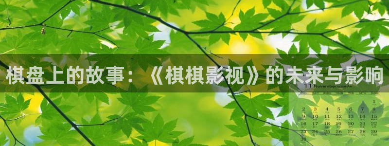 泡泡电影app：棋盘上的故事：《棋棋影视》的未来与影响